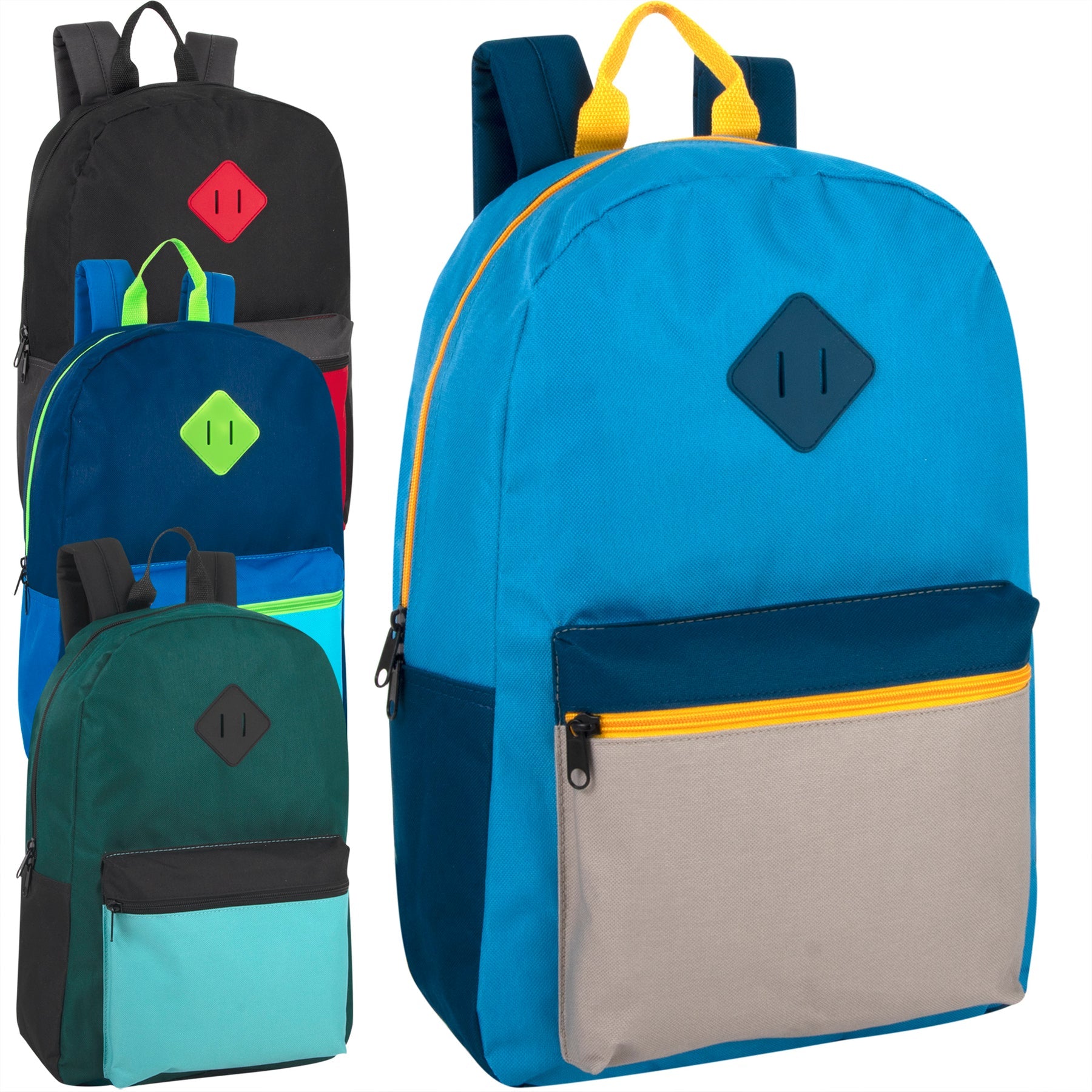 ColorPAQ Denim Red & Neon Blue Color-Change Backpack