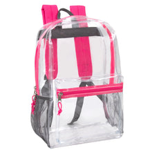 Load image into Gallery viewer, Classic 17 Inch Clear Backpack - Girls Assortment
