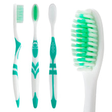 Load image into Gallery viewer, Wholesale 46 Bristle Head Adult Toothbrush - 4 Colors
