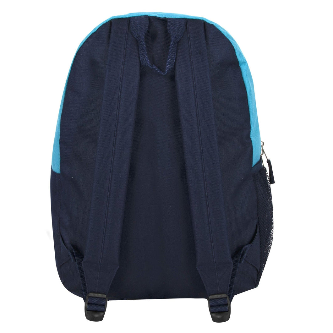 Wholesale 18 Inch Trailmaker Two Tone Backpack with Side Mesh Pocket