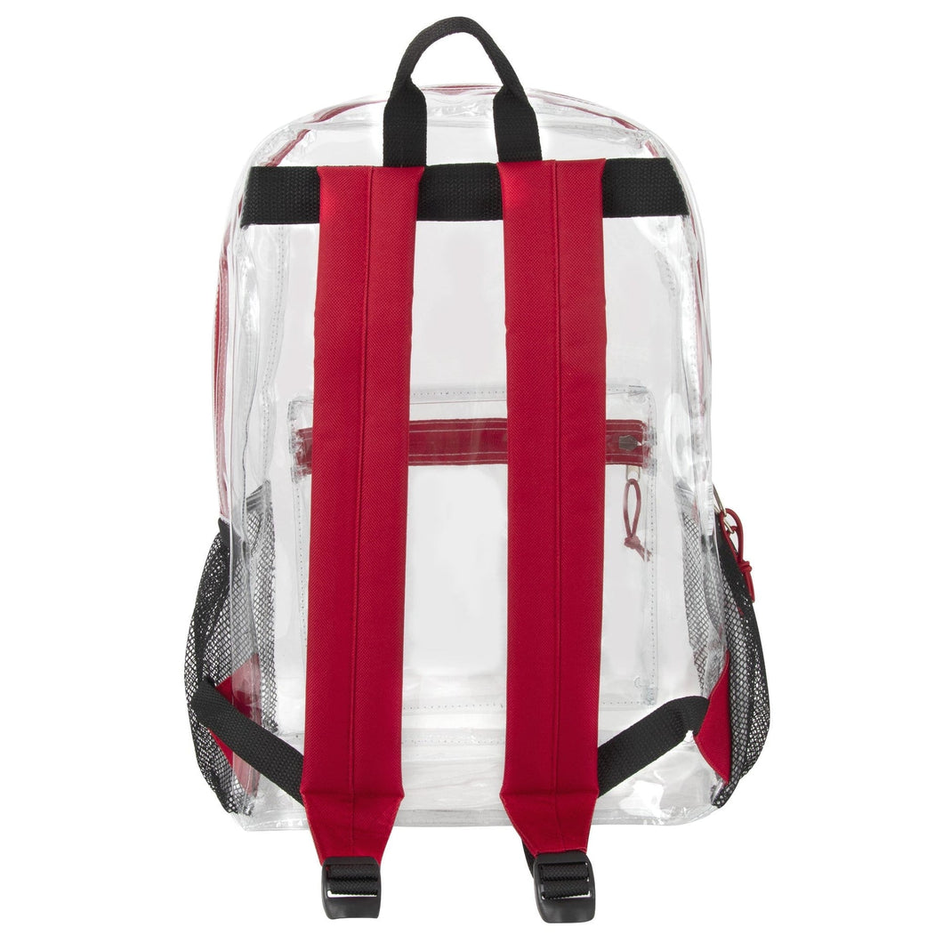 Classic 17 Inch Clear Backpack - 5 Colors