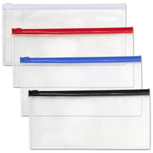 Load image into Gallery viewer, Wholesale Clear Poly Zip Pouches
