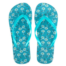 Load image into Gallery viewer, Women&#39;s Floral Flip Flops - Assorted Colors
