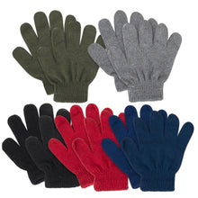 Load image into Gallery viewer, Children Knitted Gloves - 5 Assorted Colors
