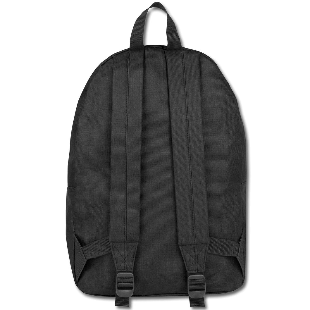 Wholesale Solid Backpack - Black Only