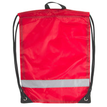 Load image into Gallery viewer, 18 Inch Safety Drawstring Bag With Reflective Strap- 4 Colors
