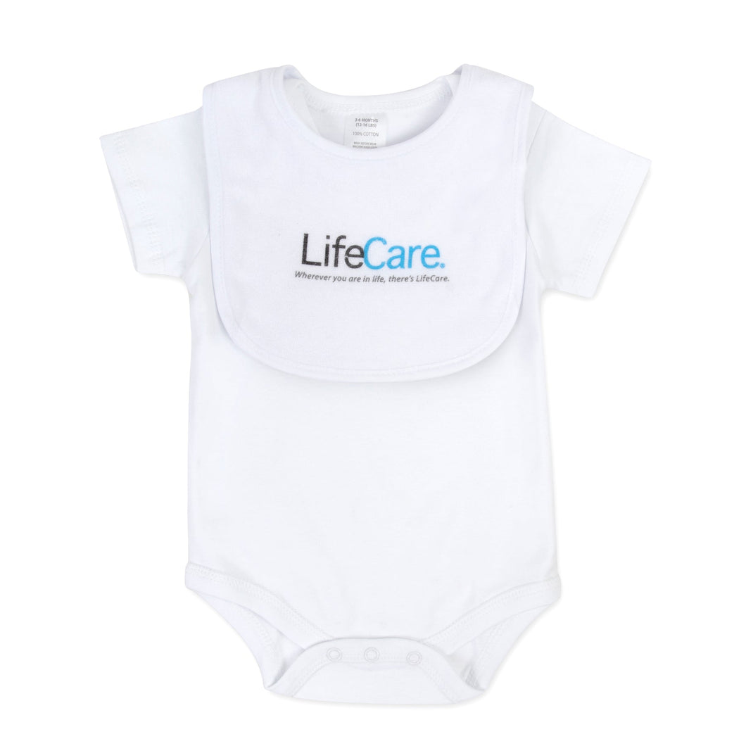 Wholesale Life Care Bib & Bodysuit - 3M to 6M