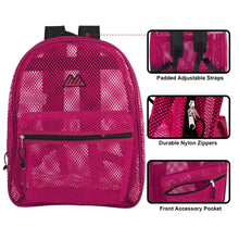 Load image into Gallery viewer, Bulk Premium 17&quot; Mesh Backpack - Girls Colors
