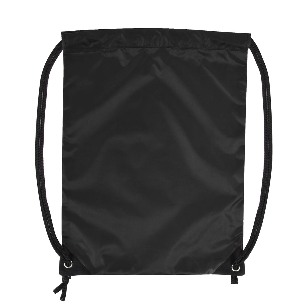 Wholesale 18 Inch Basic Drawstring Bag - Black