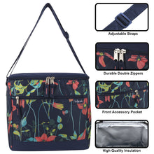 Load image into Gallery viewer, Wholesale Fridge Pak 24 Can Cooler Bag Animal &amp; Floral Print
