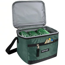 Load image into Gallery viewer, Wholesale Fridge Pak 6 Can Cooler Bag With Front Zippered Pocket
