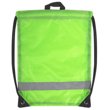 Load image into Gallery viewer, 18 Inch Safety Drawstring Bag With Reflective Strap- 4 Colors
