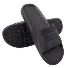 Load image into Gallery viewer, Women&#39;s Black Slide Sandals
