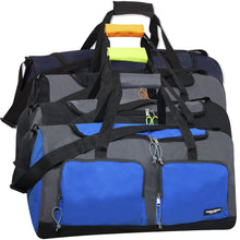 Load image into Gallery viewer, Wholesale 24 Inch Multi Pocket Duffle Bag
