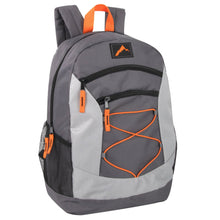 Load image into Gallery viewer, Wholesale High Trails 18 Inch Multi Pocket Bungee Backpack - 5 Colors
