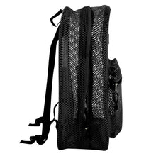 Load image into Gallery viewer, Wholesale Premium 17 Inch Mesh Backpack - Black
