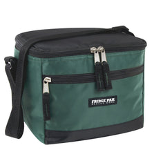 Load image into Gallery viewer, Wholesale Fridge Pak 6 Can Cooler Bag With Front Zippered Pocket
