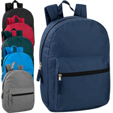 Load image into Gallery viewer, Wholesale 15 Inch Basic Backpack
