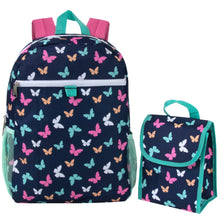 Load image into Gallery viewer, 16 Inch Backpack With Matching Lunch Bag - Girls - Assorted designs
