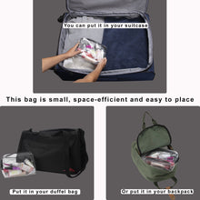 Load image into Gallery viewer, Wholesale Clear Travel Cosmetic Toiletry Bag
