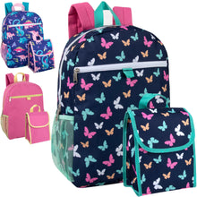 Load image into Gallery viewer, 16 Inch Backpack With Matching Lunch Bag - Girls - Assorted designs
