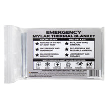 Load image into Gallery viewer, Wholesale Mylar Emergency Thermal Space Blanket 84&quot; x 52&quot;
