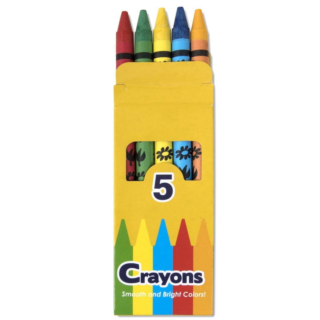 Wholesale Crayons - 5 Pack