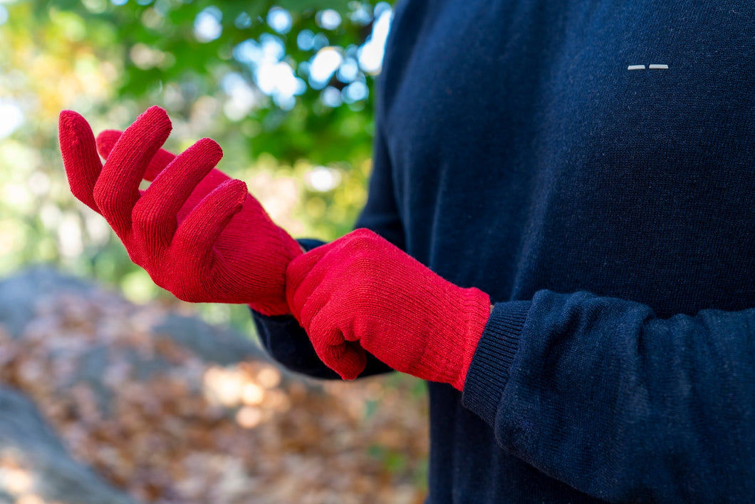 Adult Knit Gloves - 5 Colors