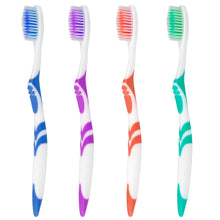 Load image into Gallery viewer, Wholesale 46 Bristle Head Adult Toothbrush - 4 Colors
